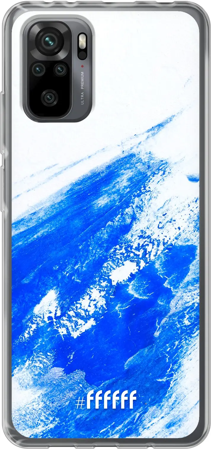 Blue Brush Stroke Redmi Note 10 Pro