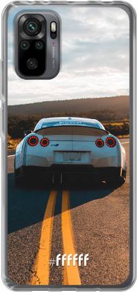 Silver Sports Car Redmi Note 10 Pro