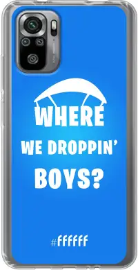 Battle Royale - Where We Droppin' Boys Redmi Note 10S