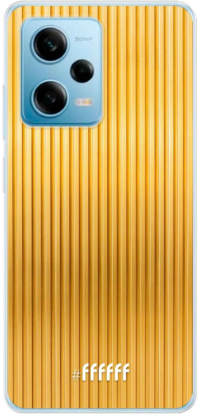 Bold Gold Redmi Note 12 Pro 5G