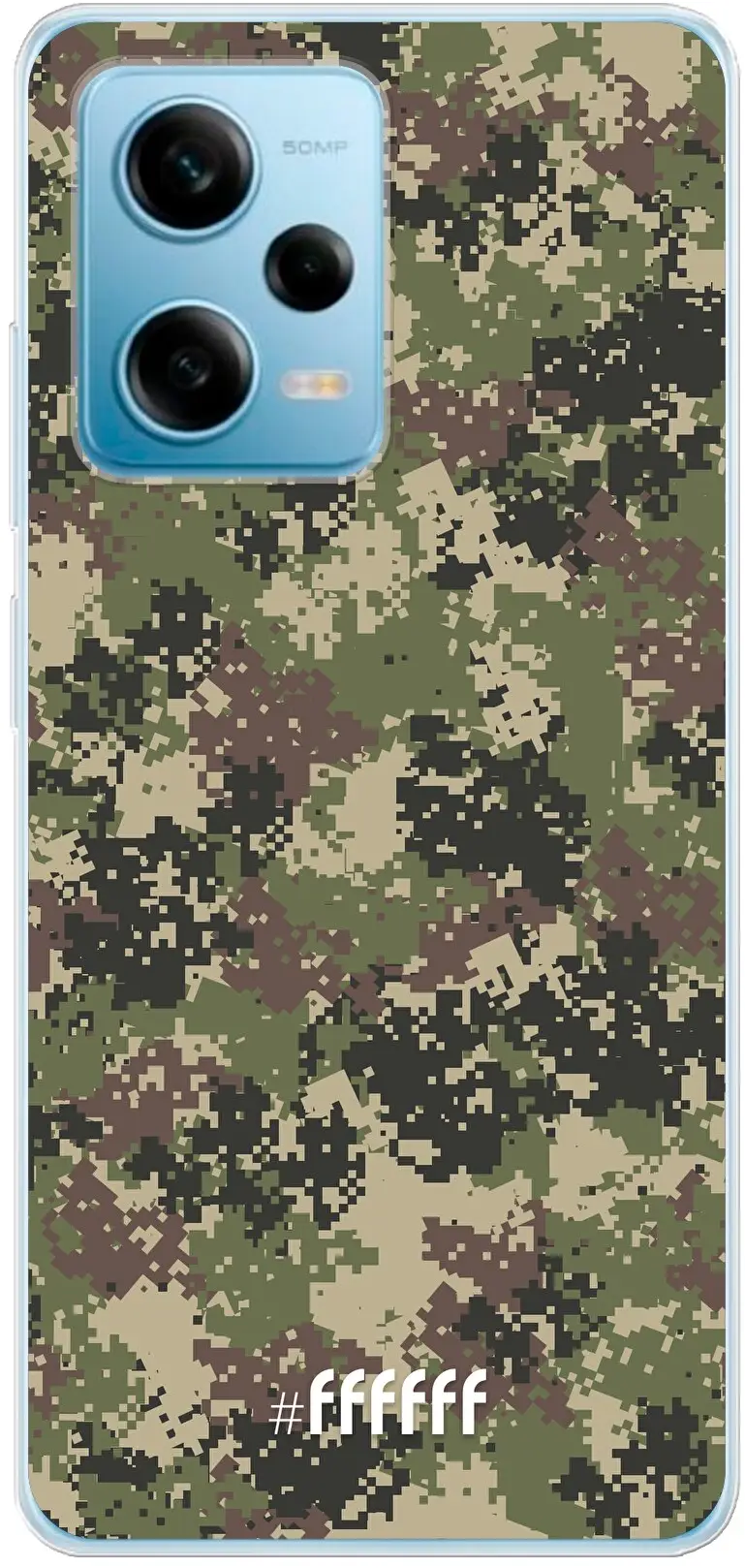 Digital Camouflage Redmi Note 12 Pro 5G