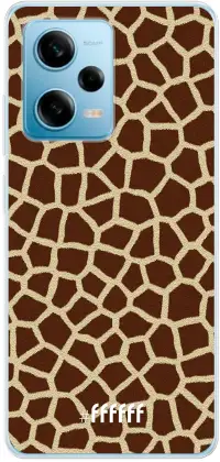 Giraffe Print Redmi Note 12 Pro 5G