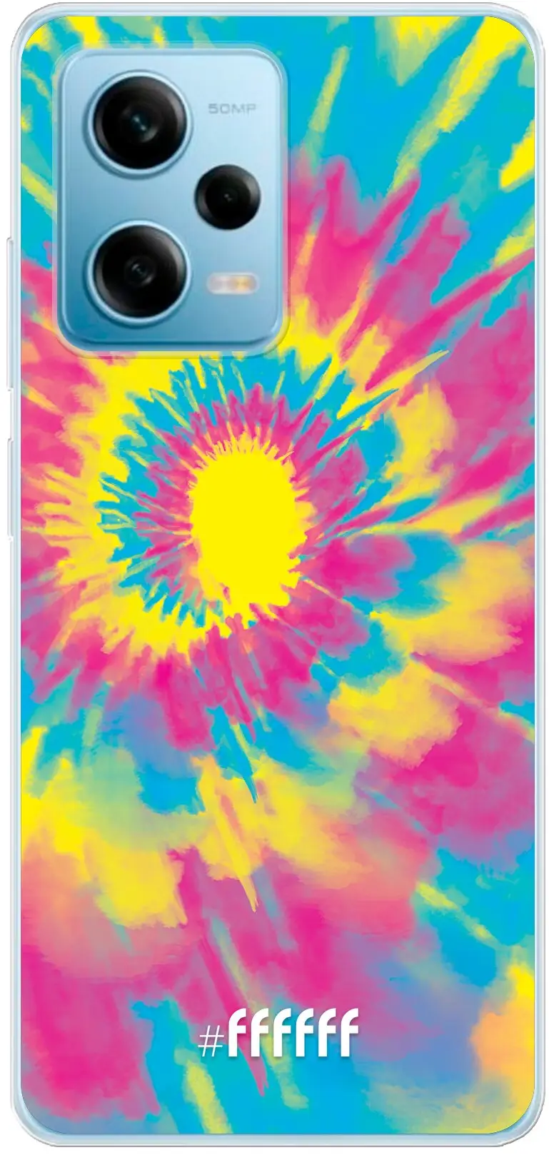 Psychedelic Tie Dye Redmi Note 12 Pro 5G