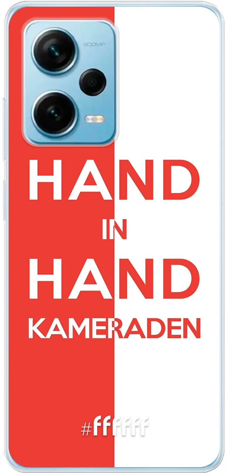 Feyenoord - Hand in hand, kameraden Redmi Note 12 Pro Plus