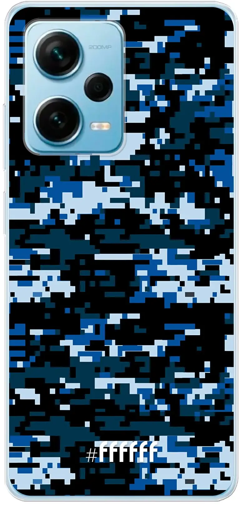 Navy Camouflage Redmi Note 12 Pro Plus