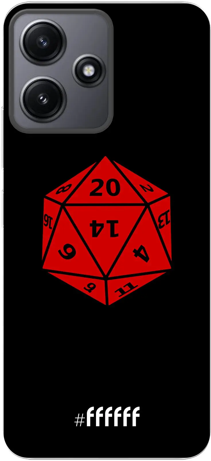 D20 - Black Redmi 12