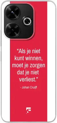 AFC Ajax Quote Johan Cruijff Redmi 13