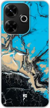 Blue meets Dark Marble Redmi 13