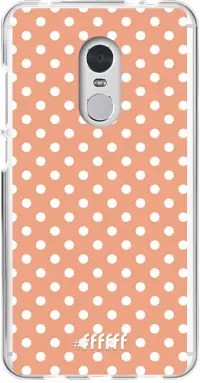 Peachy Dots Redmi 5