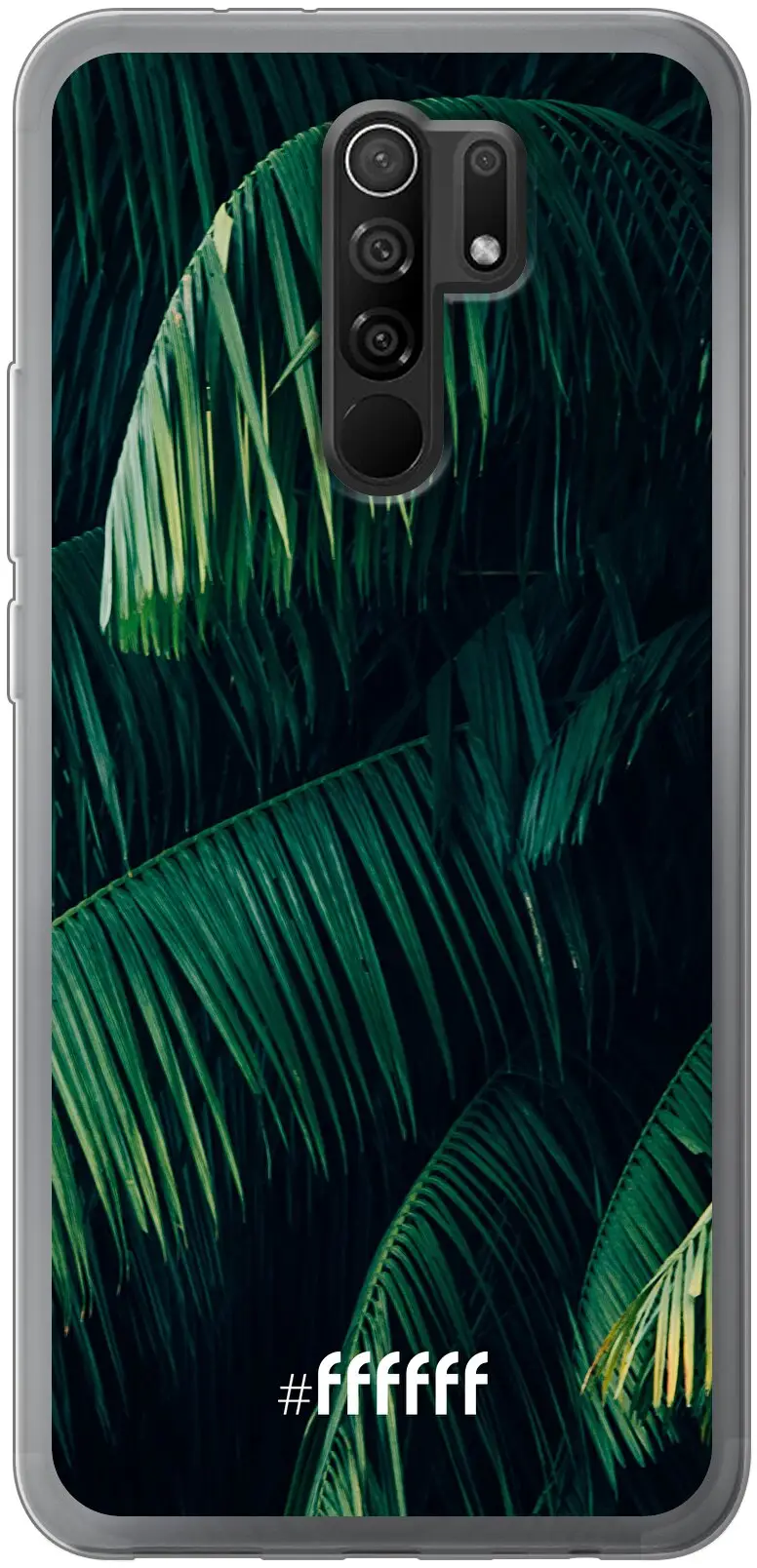 Palm Leaves Dark Redmi 9