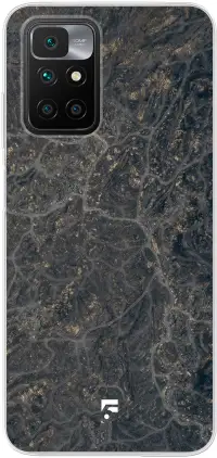 Golden Glitter Marble Redmi 10