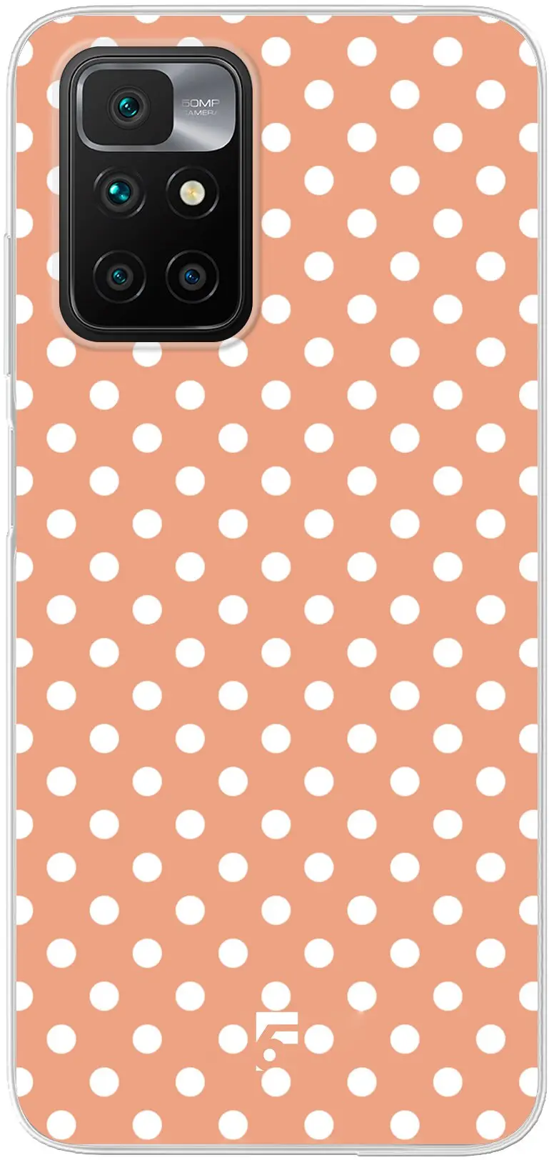 Peachy Dots Redmi 10