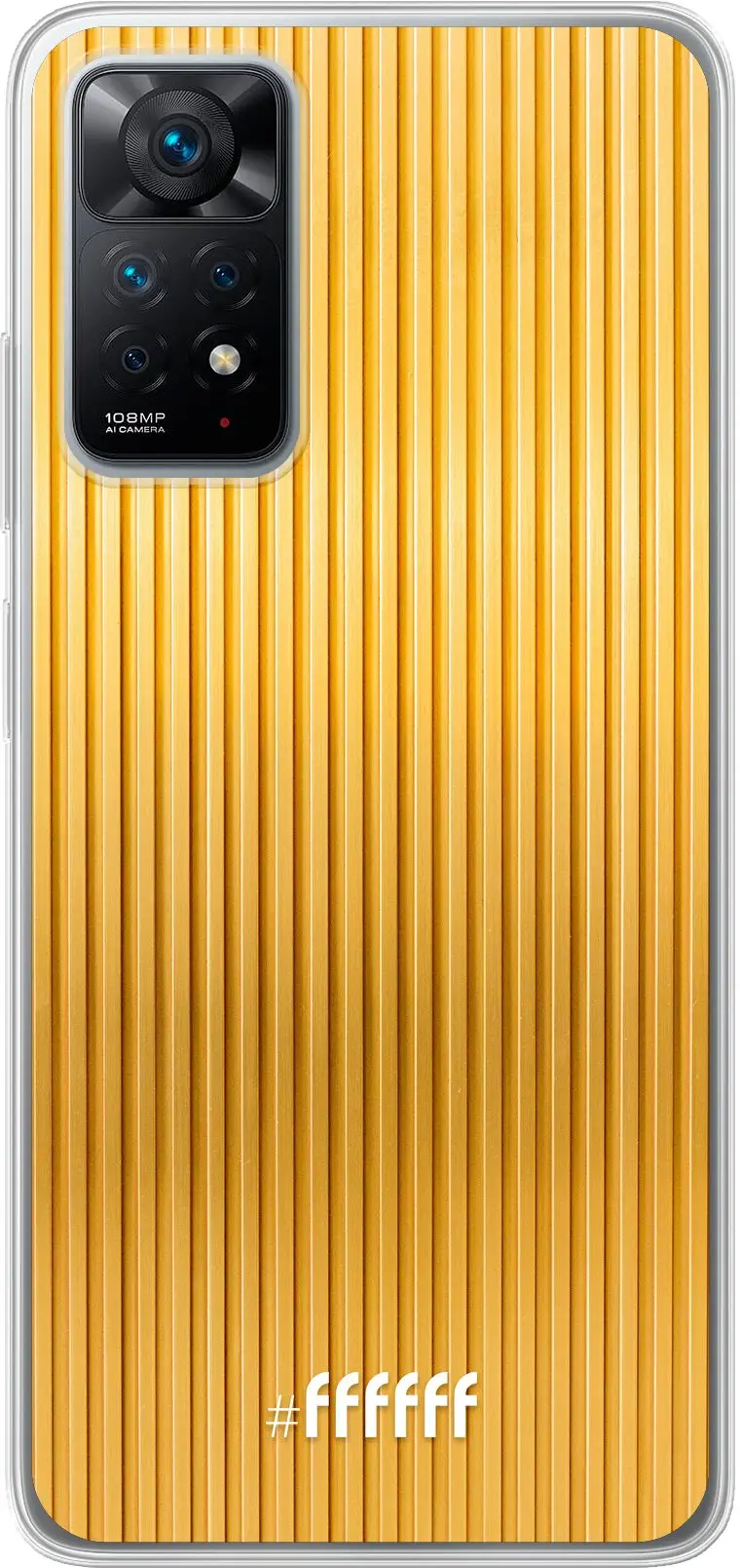 Bold Gold Redmi Note 11 Pro