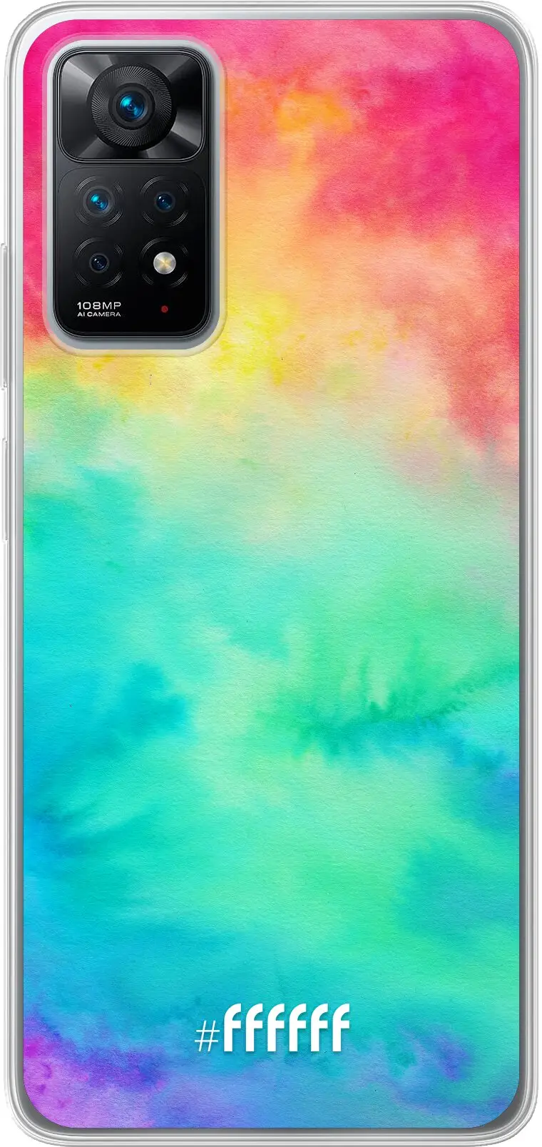 Rainbow Tie Dye Redmi Note 11 Pro