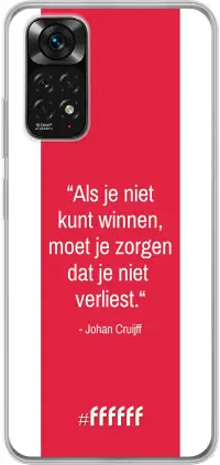 AFC Ajax Quote Johan Cruijff Redmi Note 11S