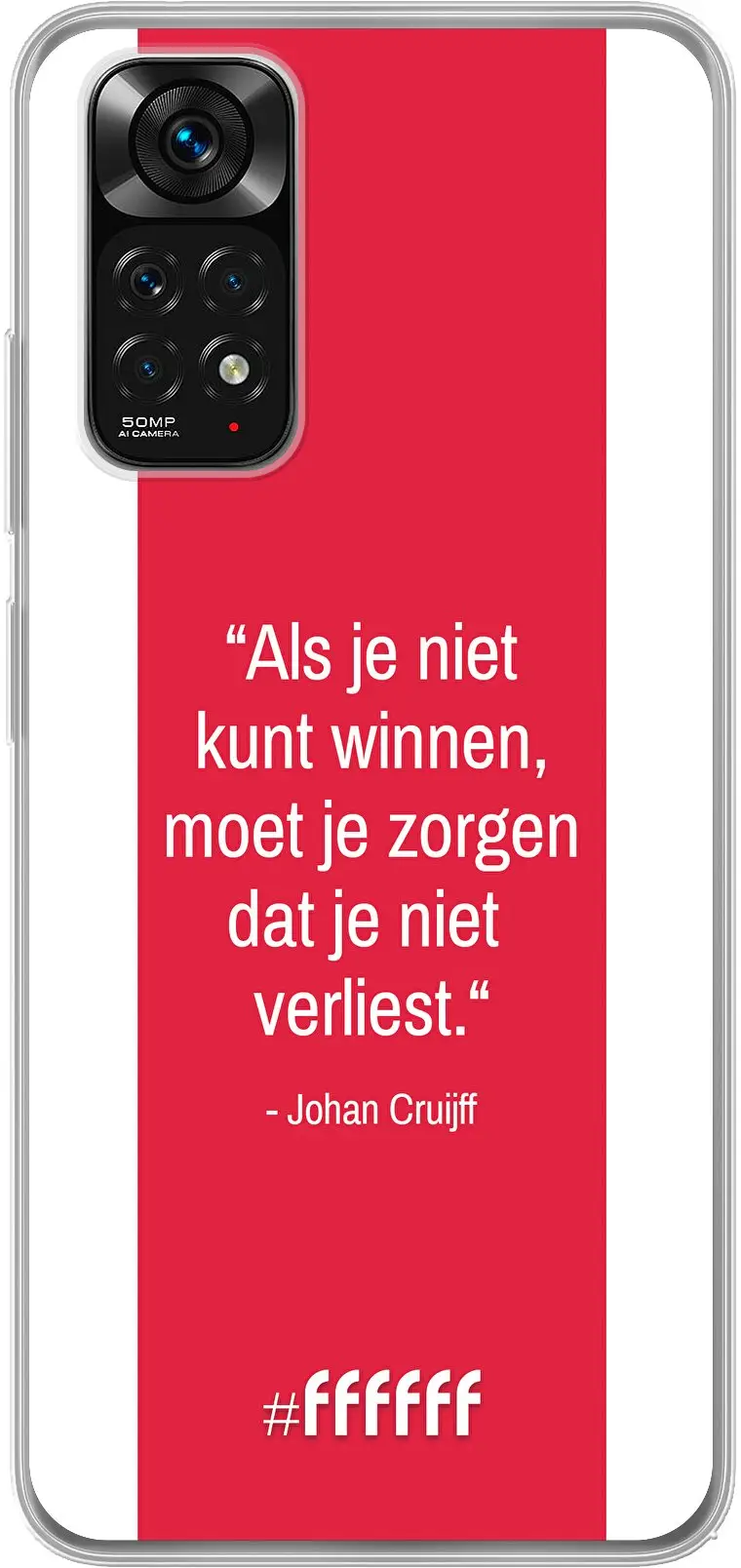 AFC Ajax Quote Johan Cruijff Redmi Note 11