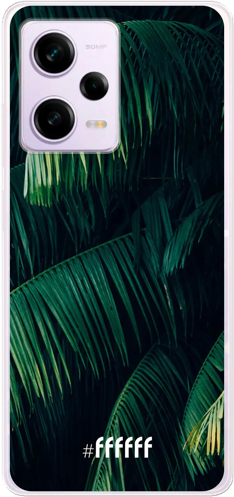 Palm Leaves Dark Redmi Note 12