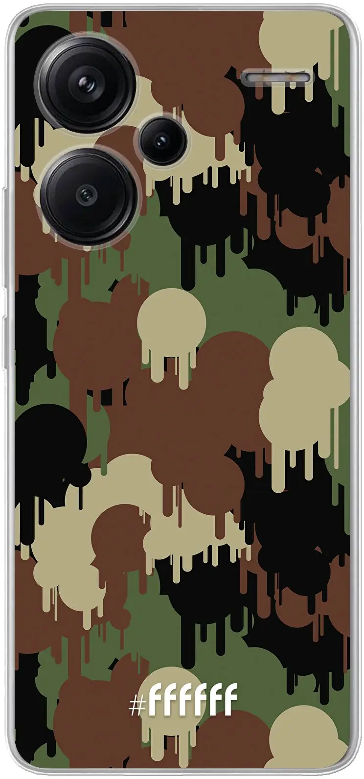 Graffiti Camouflage Redmi Note 13 Pro