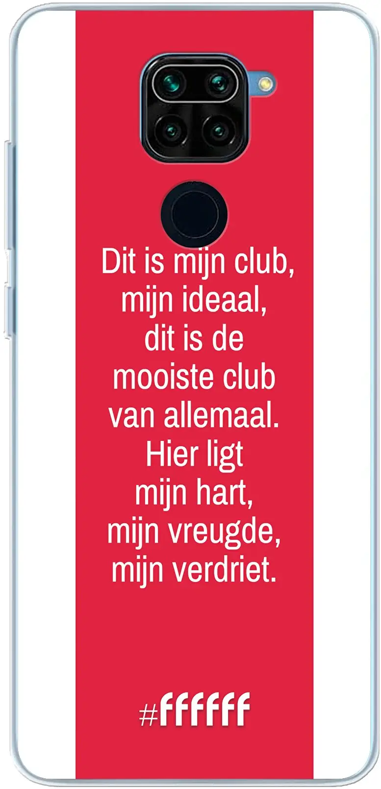 AFC Ajax Dit Is Mijn Club Redmi Note 9