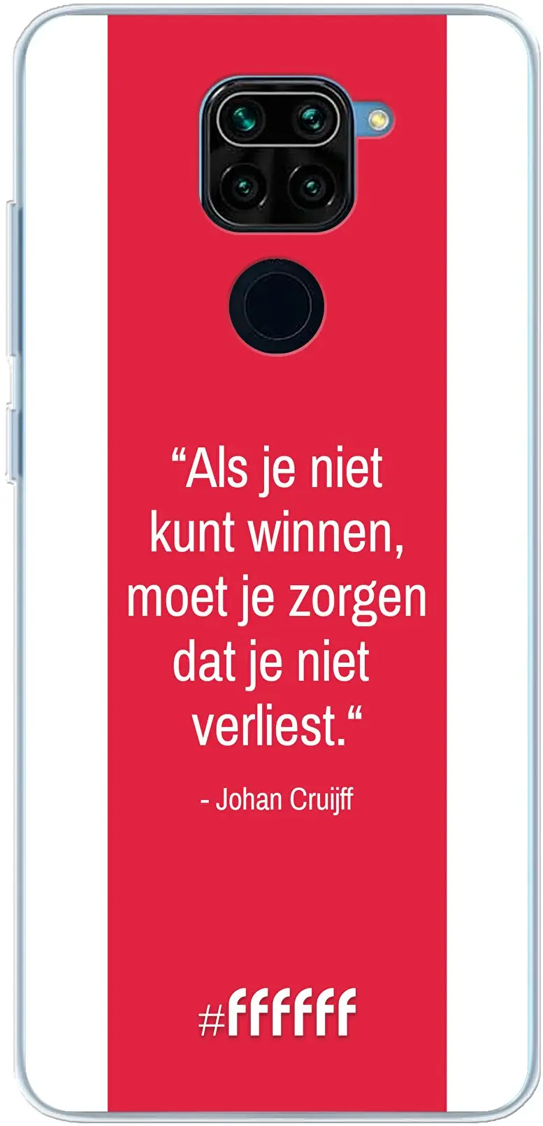 AFC Ajax Quote Johan Cruijff Redmi Note 9