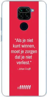 AFC Ajax Quote Johan Cruijff Redmi Note 9